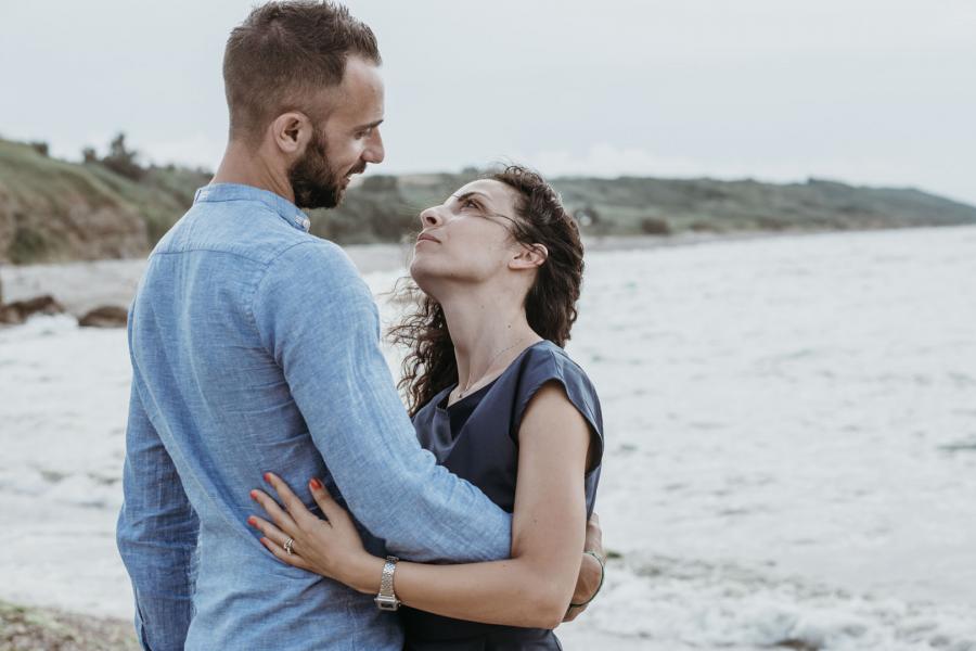 Engagement al mare