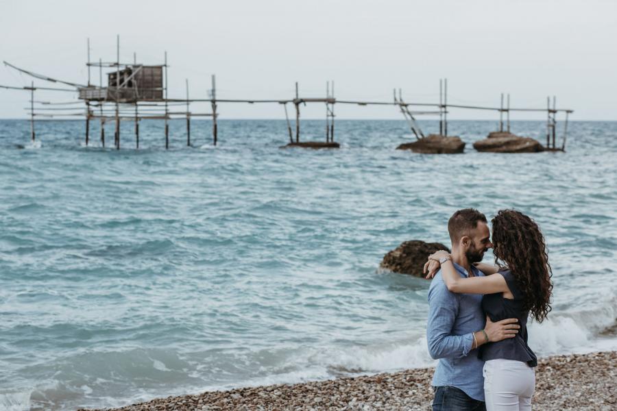 Engagement al mare