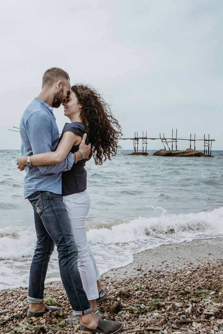 Engagement al mare
