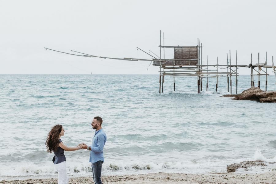 Engagement al mare