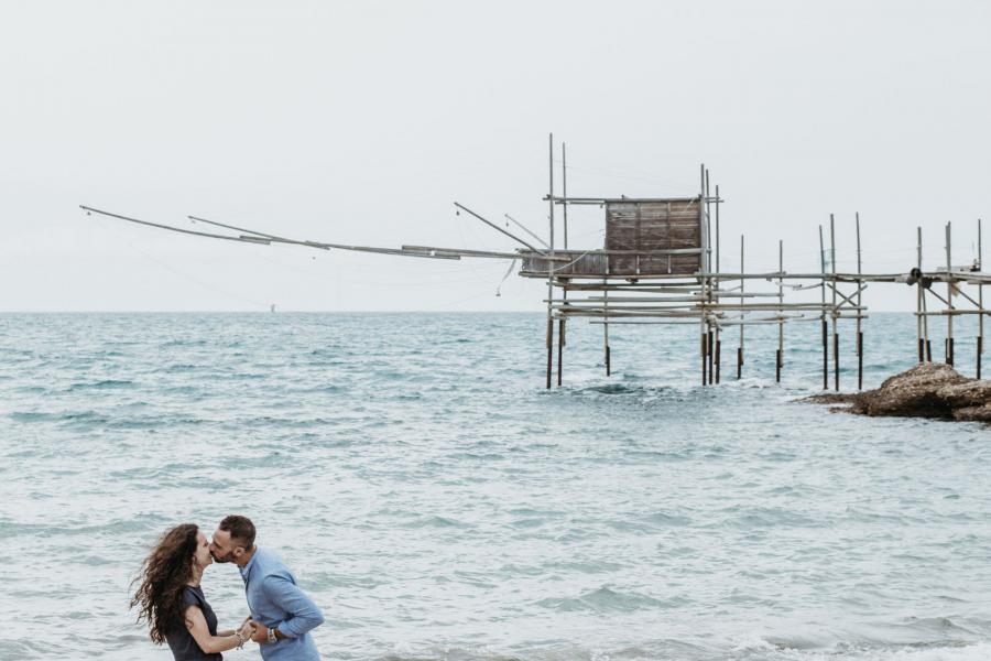 Engagement al mare