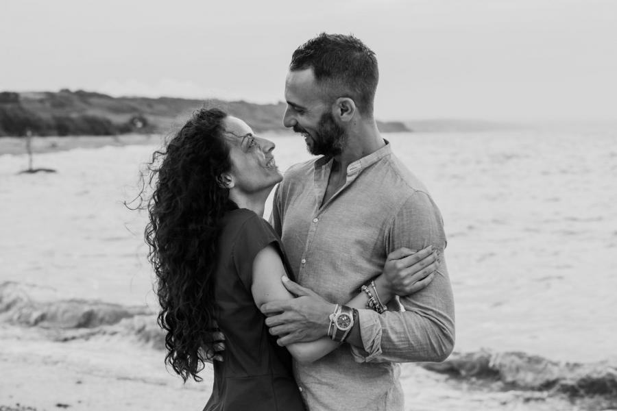 Engagement al mare