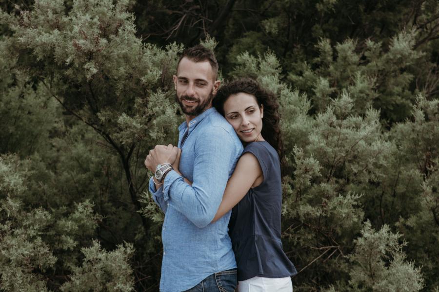 Engagement al mare