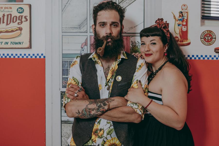 Matrimonio-rockabilly