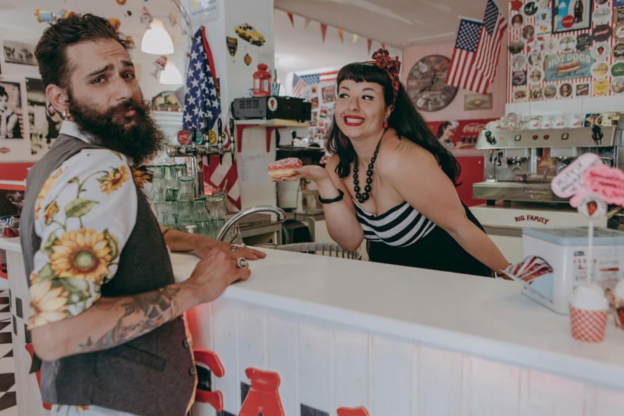 Matrimonio-rockabilly