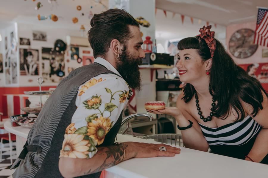 Matrimonio-rockabilly