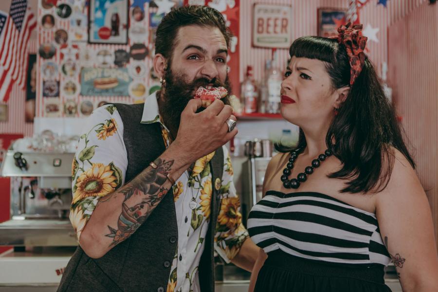 Matrimonio-rockabilly