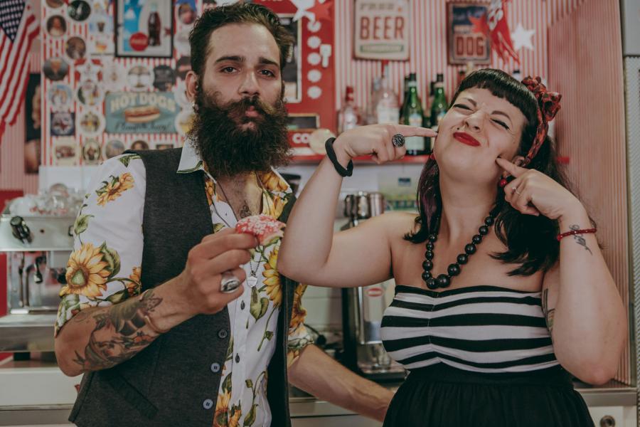 Matrimonio-rockabilly